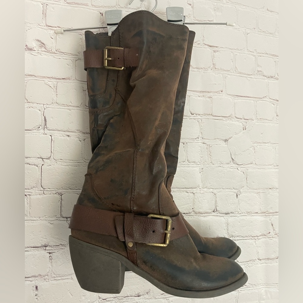 Sonoma Women's Knee-High Boots Full Zip Sz 9.5